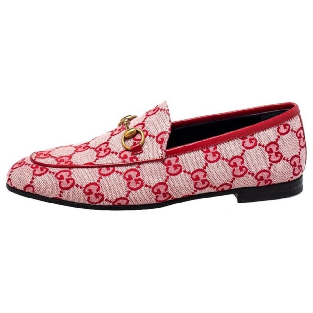 Gucci GG canvas loafers